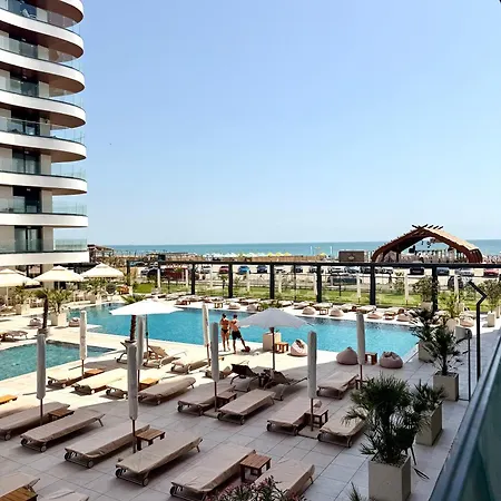 아파트 Aqua Vista Del Mar - La Mare - Facilitati - Acces Direct Plaja *