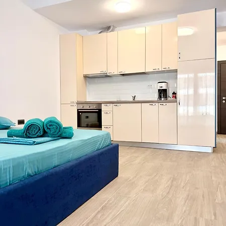 Aqua Vista Del Mar - La Mare - Facilitati - Acces Direct Plaja 아파트 마마이아